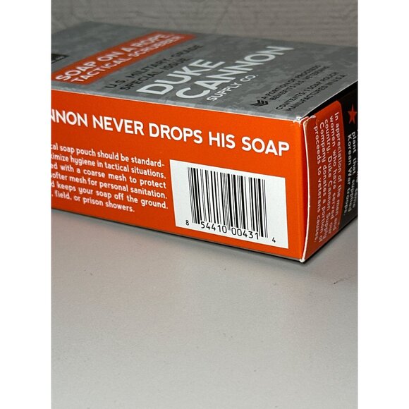 Duke Cannon Tactical Soap on a Rope Pouch, Men's Grooming Military Grade - Picture 3 of 3
